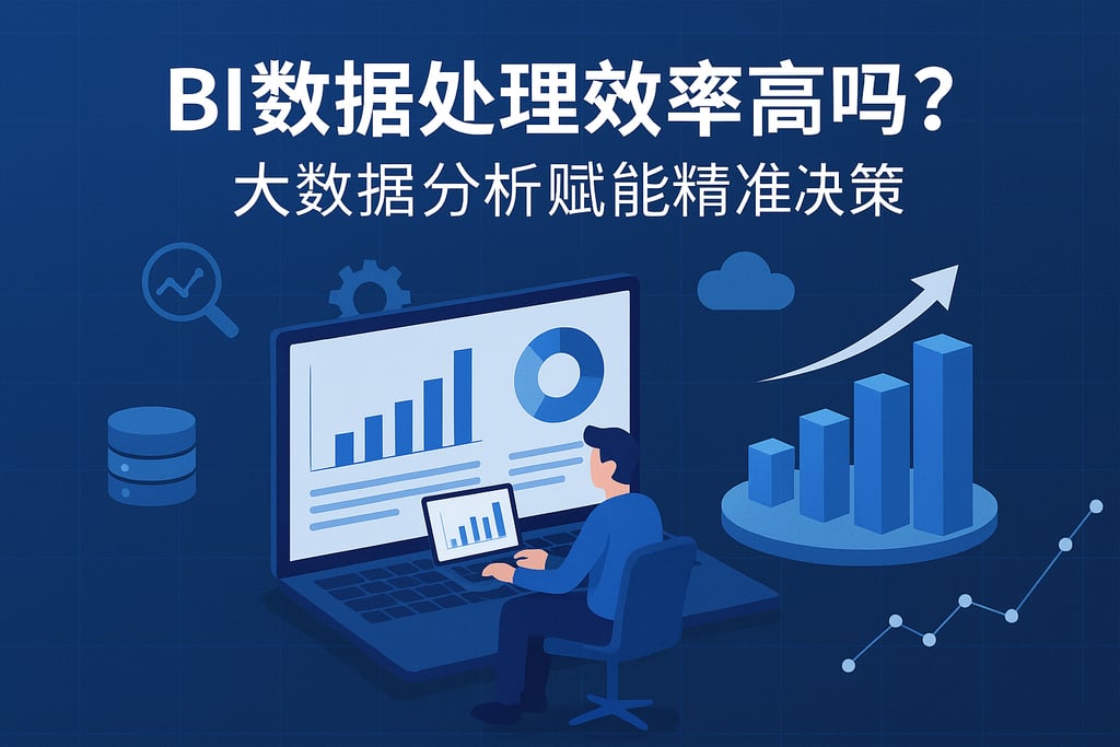 BI数据处理效率高吗？大数据分析赋能精准决策"